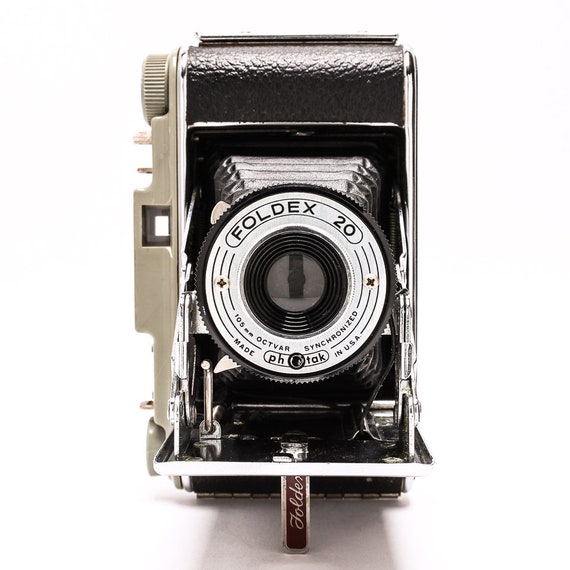 1940s Kodak Vigilant Junior Six 20 Antigua Cámara De Fuelle