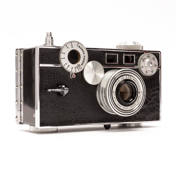 Argus C3 35MM Rangefinder Camera With Cintar F/3.5 50mm Lens - Etsy