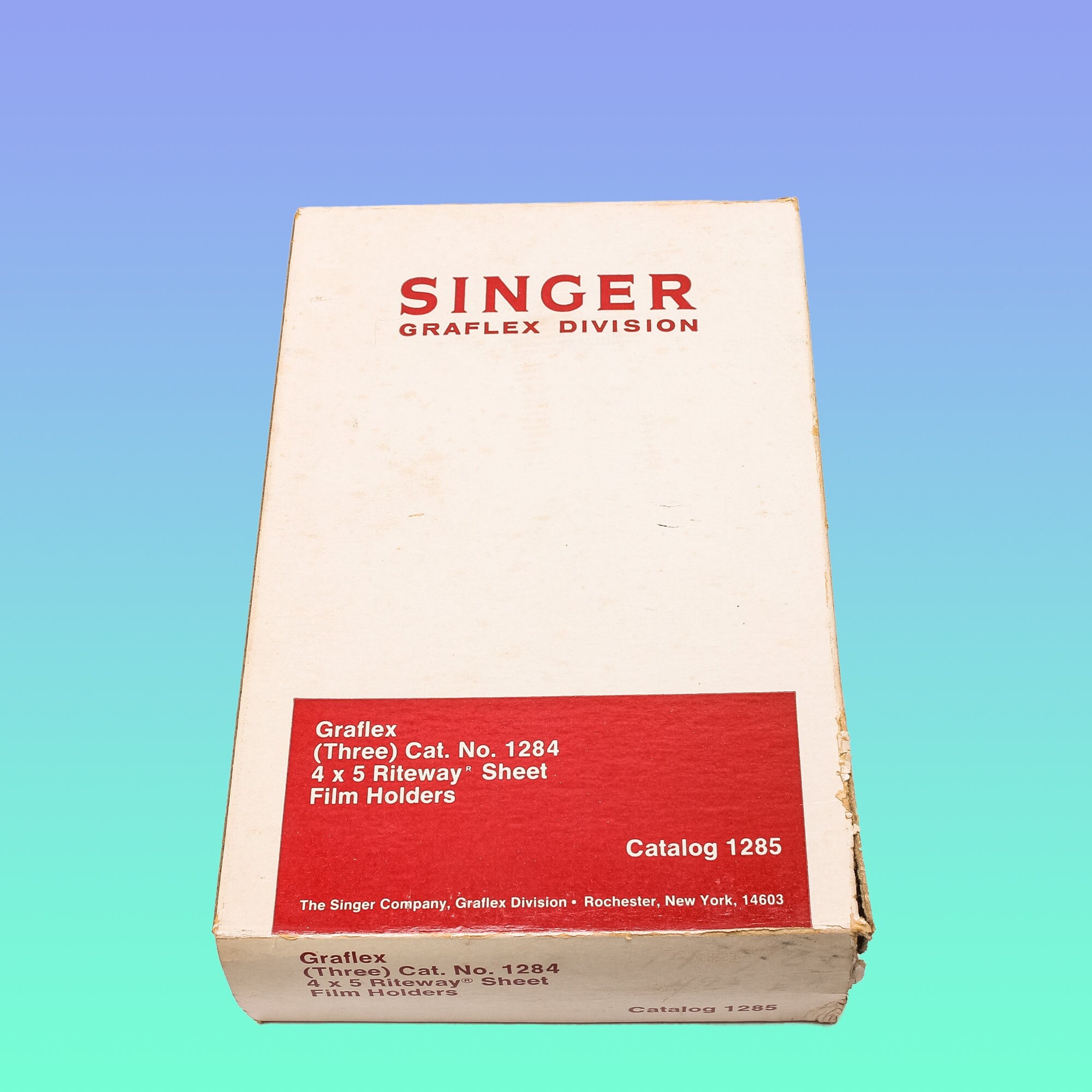 SINGER Graflex 4x5 フィルムホルダー 120 no.1 2個 【公式通販】