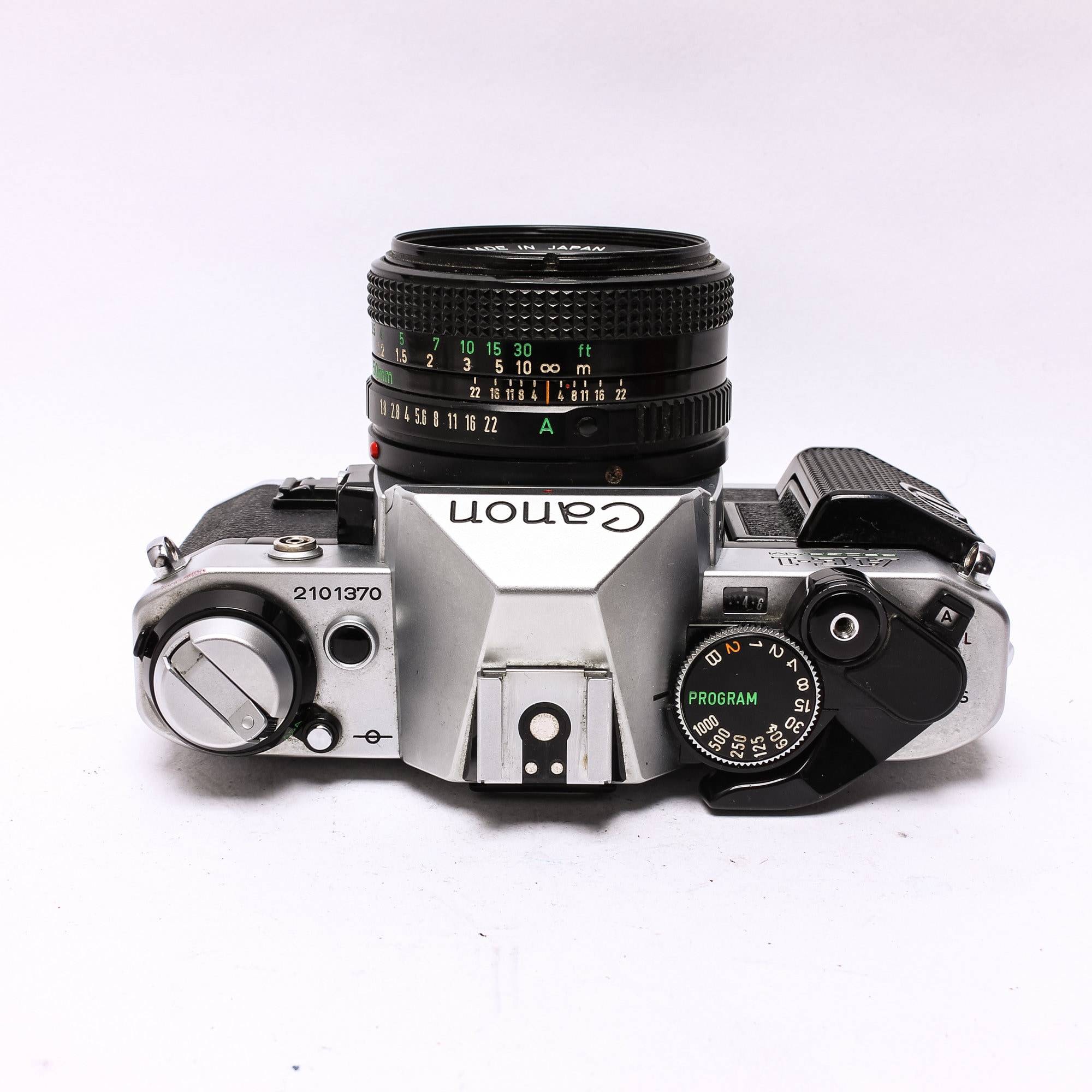 Canon AE-1 Program Camera + Canon 50mm F1.8 FD Lens: Excellent! - Etsy