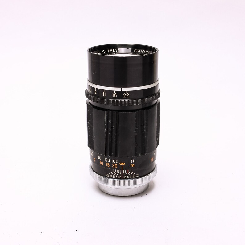 Canon LTM 135mm F3.5 Telephoto Portrait Lens in Leica Screw Mount image 3