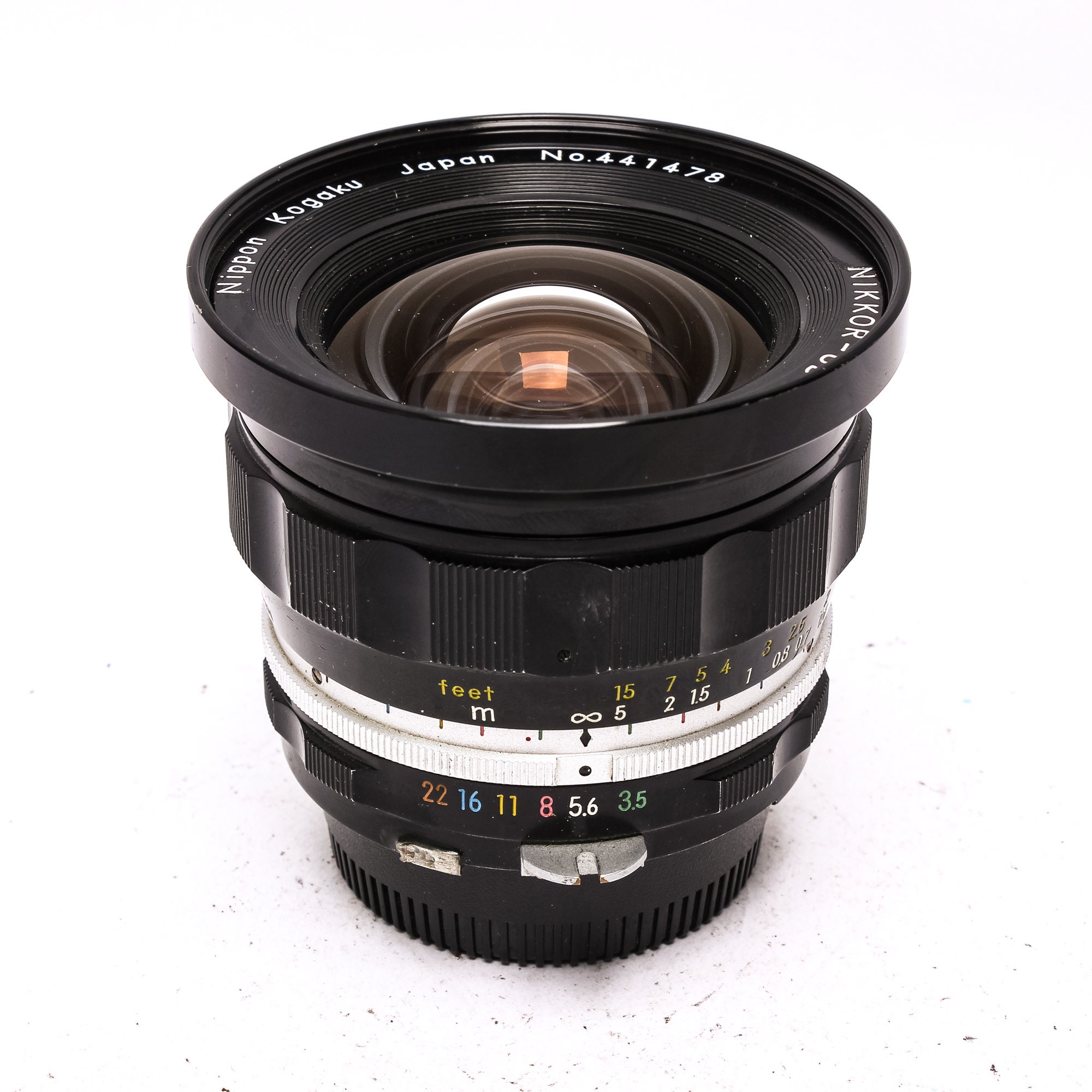 Nikon 20mm F3.5 Nikkor-ud Auto Ai'd Ultrawide Angle Lens