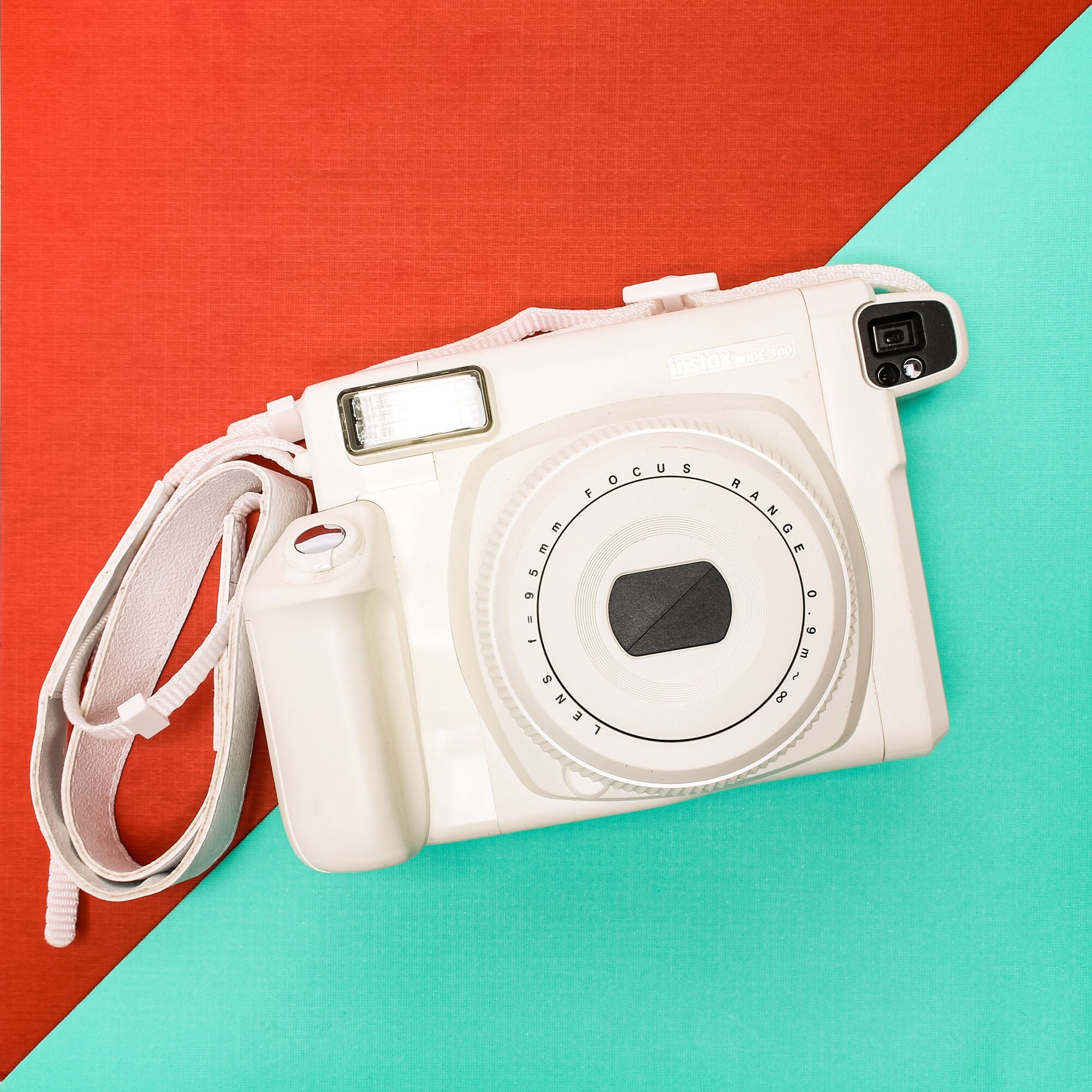 Fujifilm Instax Wide 300 Instant Camera Starter Kit (White)