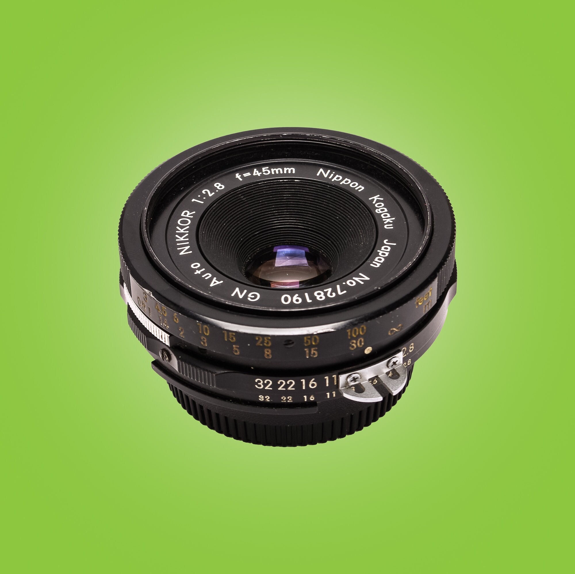 Nikon 45mm F2.8 GN Nikkor Nippon Kogaku Lens - Etsy