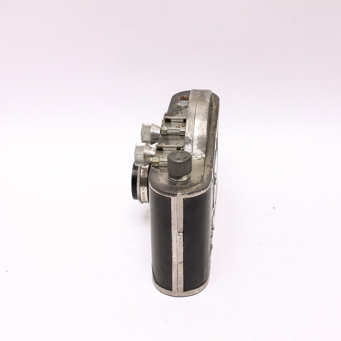 Univex Mercury II Model CX 1945 Retro Steampunk Cool Half Frame Vintage Camera, photo 4 of 5