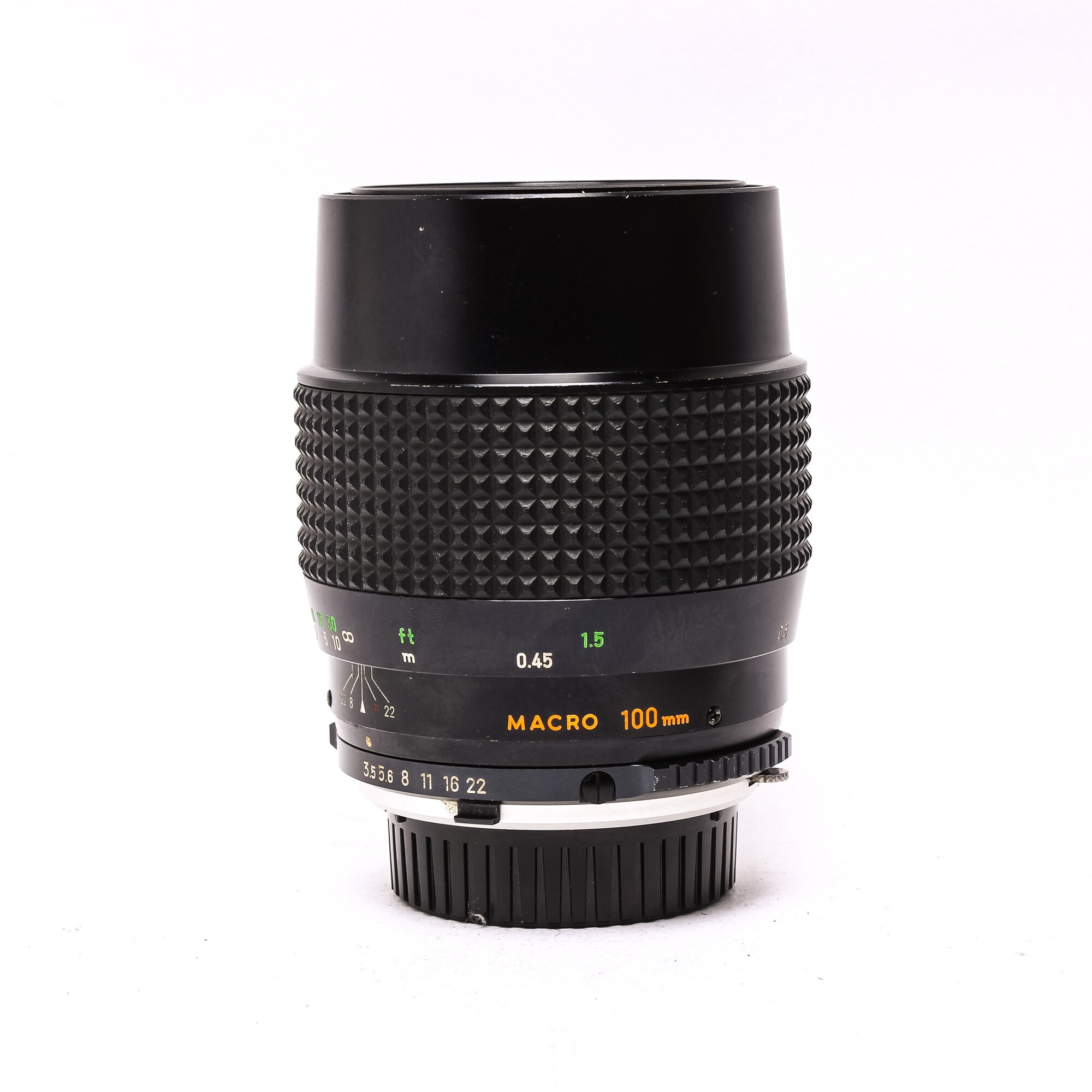 Minolta MC Rokkor-x 100mm F3.5 Macro Beautiful Vintage Heavy Metal