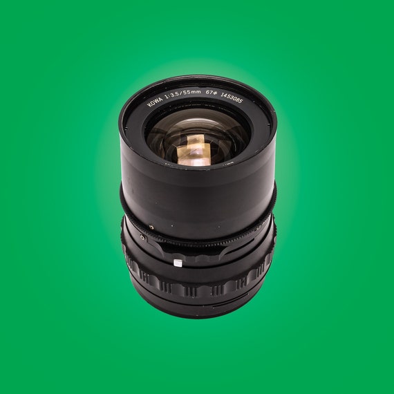 KOWA F3.5 レンズ 2本セット 150mm 55mm Kowa 55mm F3.5 Wide Angle Lens for Kowa Six, MM, 66, Etc. Medium