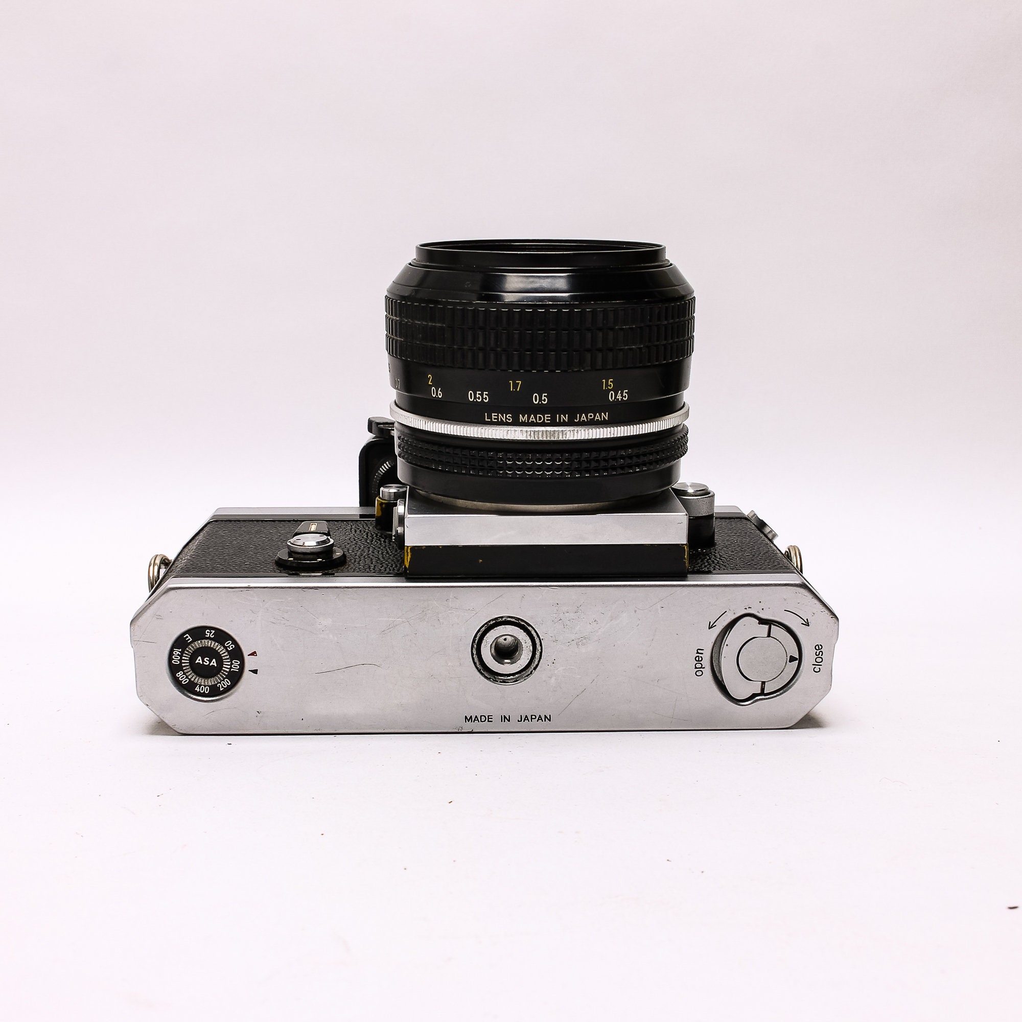 Nikon F Apollo Noir Avec Nikkor-H Auto 50mm F/2 – Argentique Vintage – #7456648