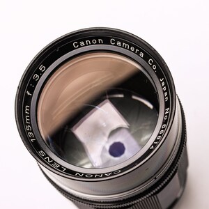 Canon LTM 135mm F3.5 Telephoto Portrait Lens in Leica Screw Mount image 6