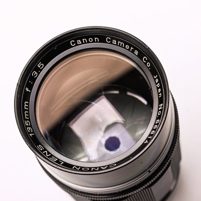 Canon LTM 135mm F3.5 Telephoto Portrait Lens in Leica Screw Mount image 6