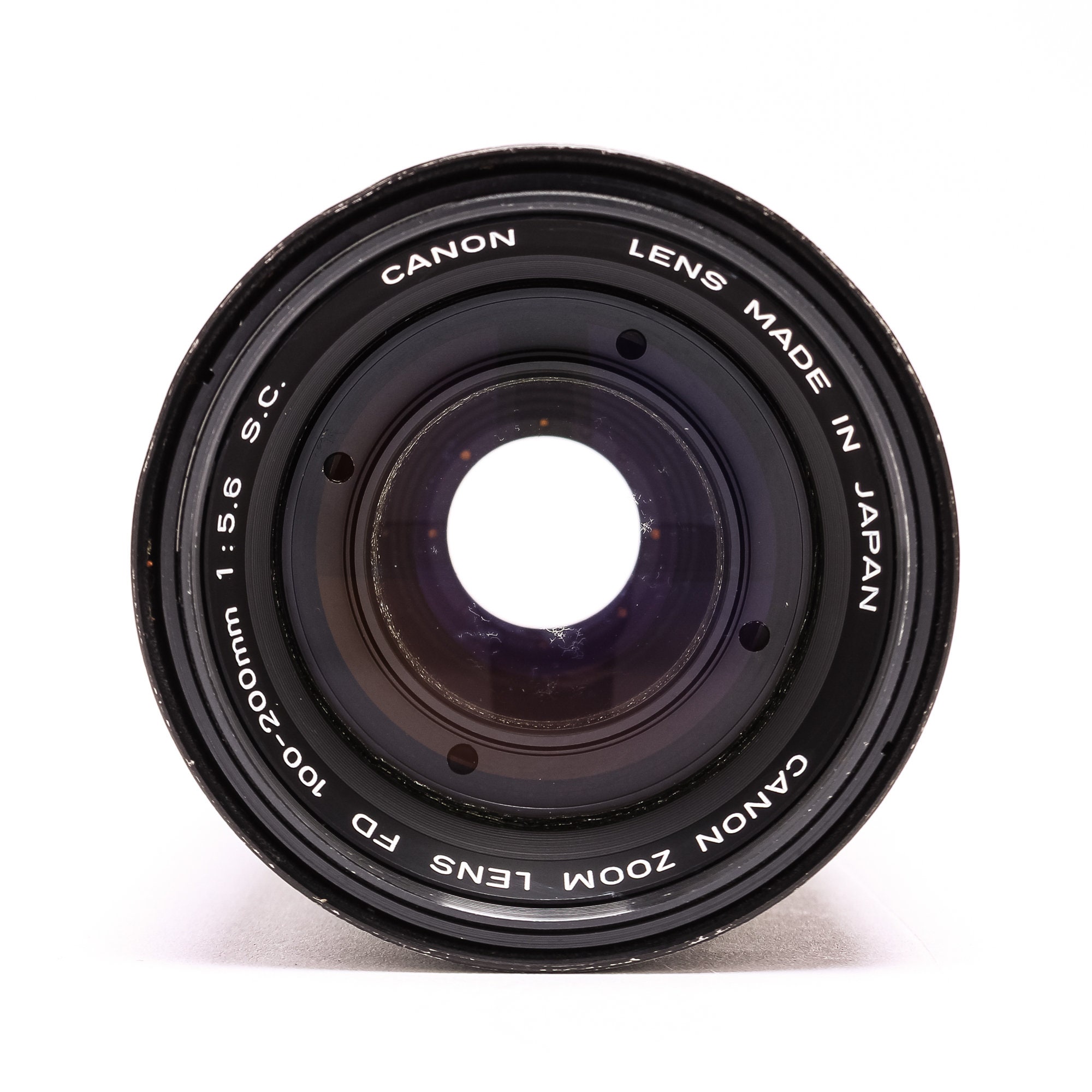 Canon FD 100-200 mm F/5.6 S.C. ズームレンズ（キャップ付き） - Etsy 