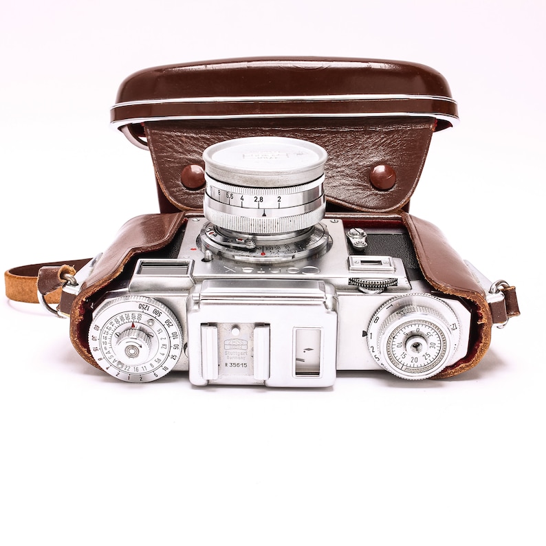 Zeiss Contax IIIa Color Dial Camera with 50mm F2 Sonnar Lens, An Exceptionally Fine 35mm Rangefinder image 8