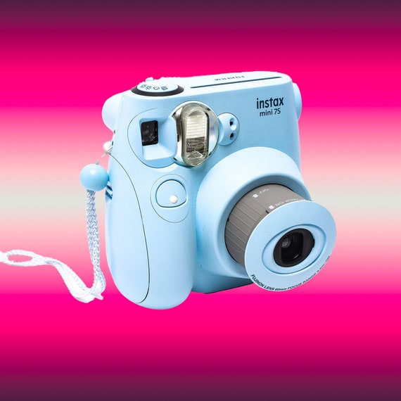 Fujifilm Instax Mini Camera in Baby Blue Carrying Etsy