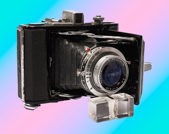 Zeiss Nettar 517/16 6 x 6 cm 折りたたみ式中判カメラ、優れた撮影