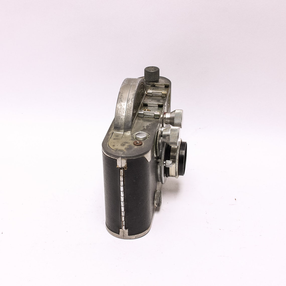Univex Mercury II Model CX 1945 Retro Steampunk Cool Half Frame Vintage Camera, photo 2 of 5