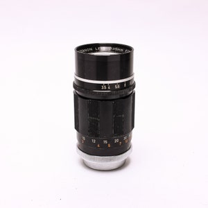 Canon LTM 135mm F3.5 Telephoto Portrait Lens in Leica Screw Mount image 4