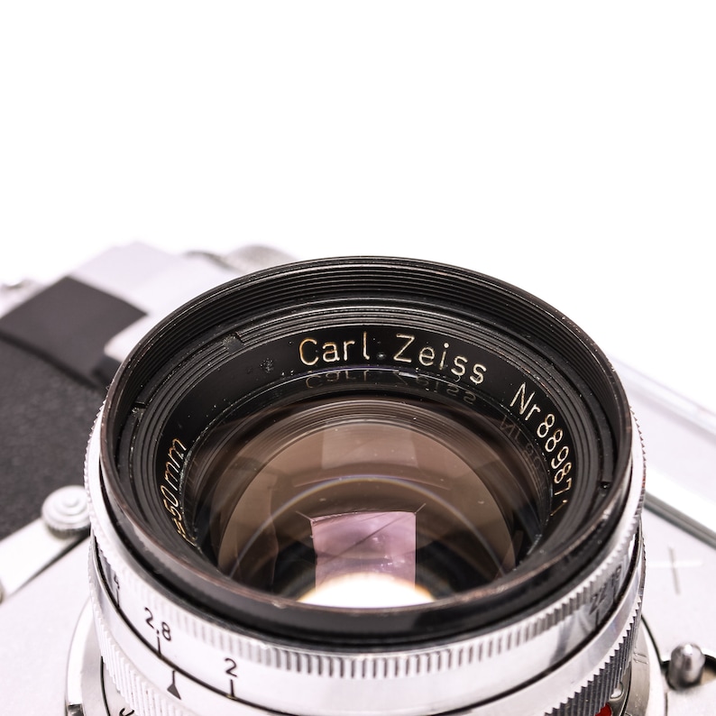 Zeiss Contax IIIa Color Dial Camera with 50mm F2 Sonnar Lens, An Exceptionally Fine 35mm Rangefinder image 7