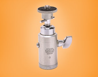 Trépied Télescope Vintage en Chêne et Bronze, 1940s en vente sur Pamono