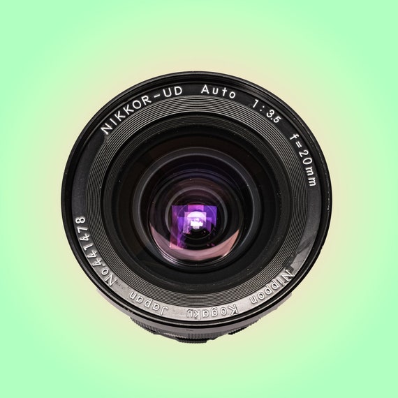 Nikon 20mm F3.5 Nikkor-ud Auto Ai'd Ultrawide Angle Lens - Etsy