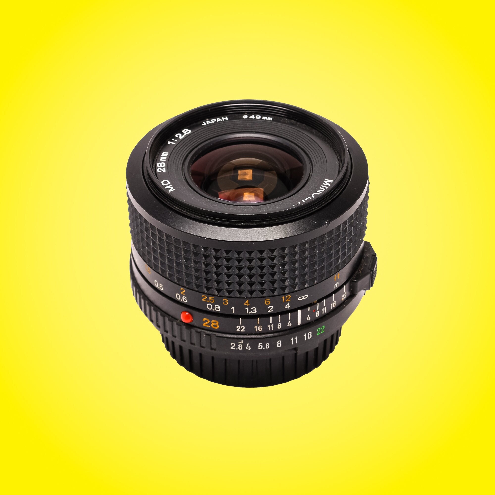 Minolta ミノルタ New MD 28mm f2.8 Minolta 28mm f2.8 MD - Lens – Kamerastore