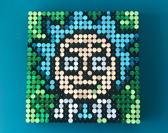 Featured image of post Pixel Art Grid Rick And Morty - Rick and morty cross stitch pattern stitch type: