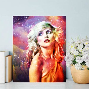 Blondie Debbie Harry Wall Art, Canvas, Artwork, Art Print, Home Decor