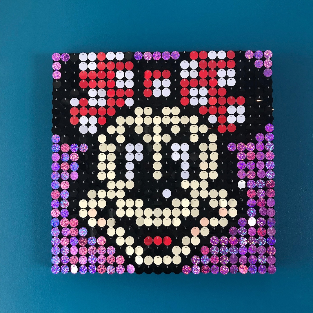Pixel Art Disney Roi Lion Facile Minnie Mouse Sequin Pixel Art Craft Kit Do-It-Yourself Wall - Etsy France