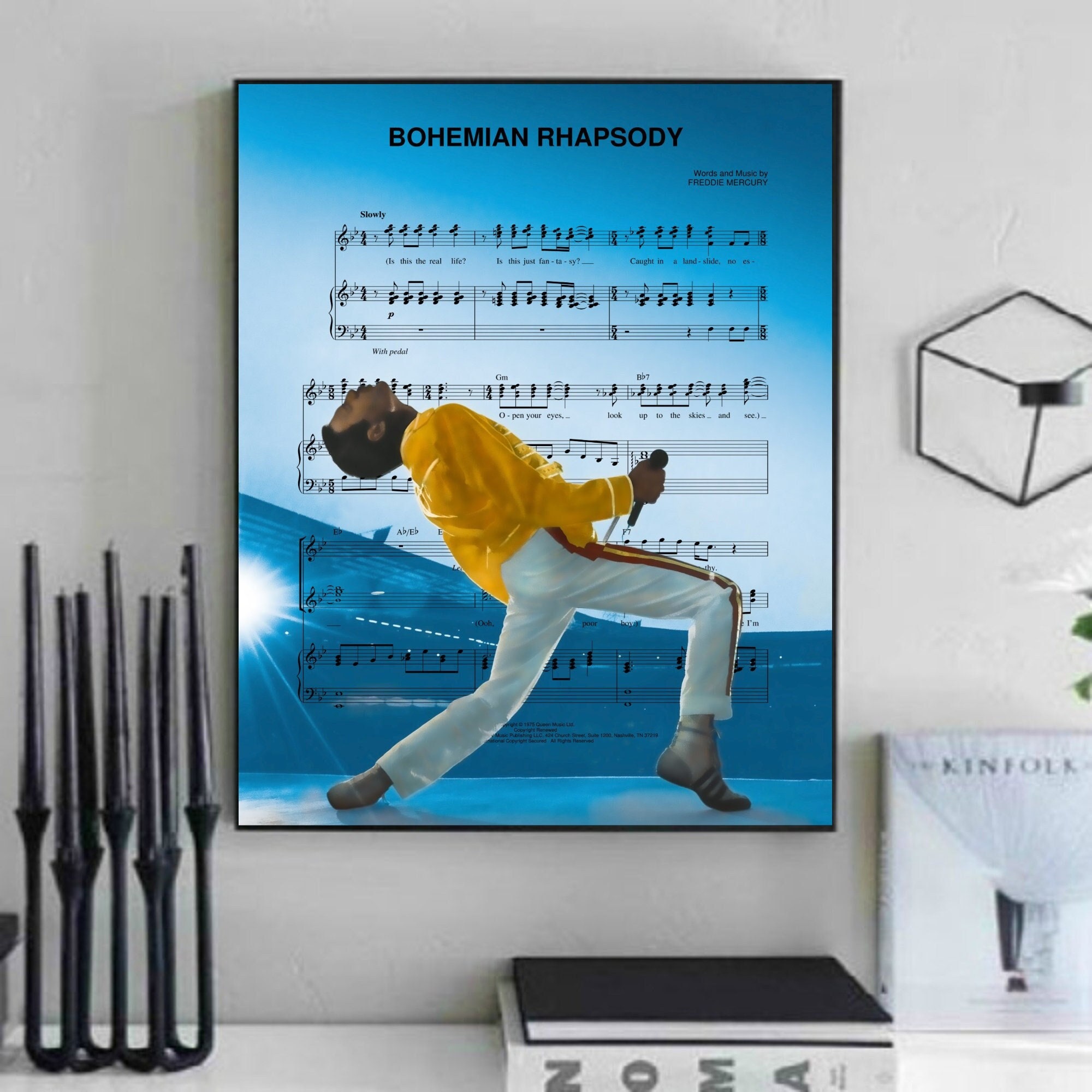 tandpine Opfattelse Disciplin Bohemian Rhapsody Poster - Etsy