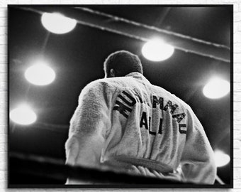 Muhammad Ali Wall Art, Lienzo, Obras de arte, Impresión de arte, Decoración del hogar, Pintura de boxeo