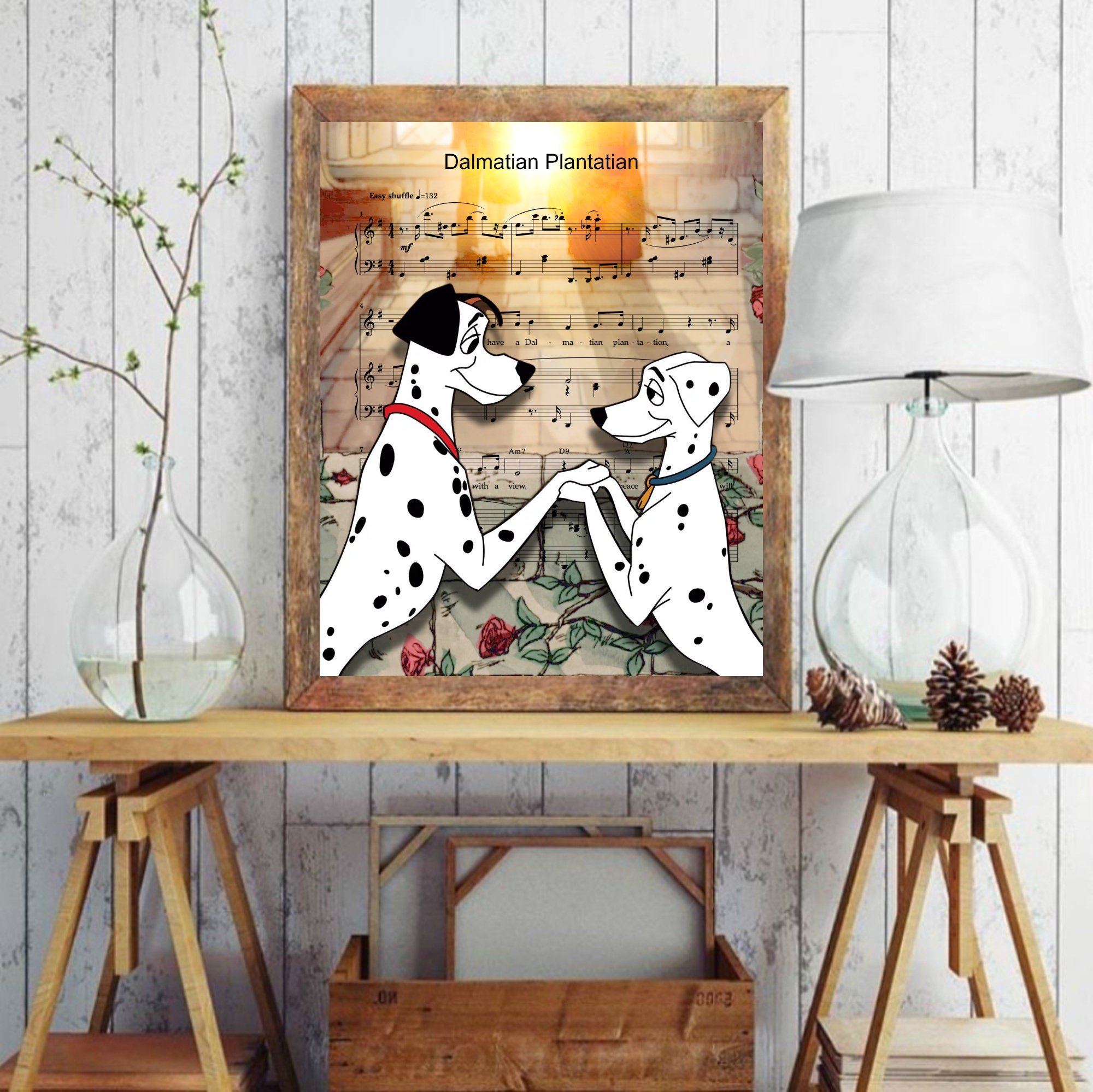 Open Road Brands Disney's 101 Dalmations Chunky Wood Wall Decor