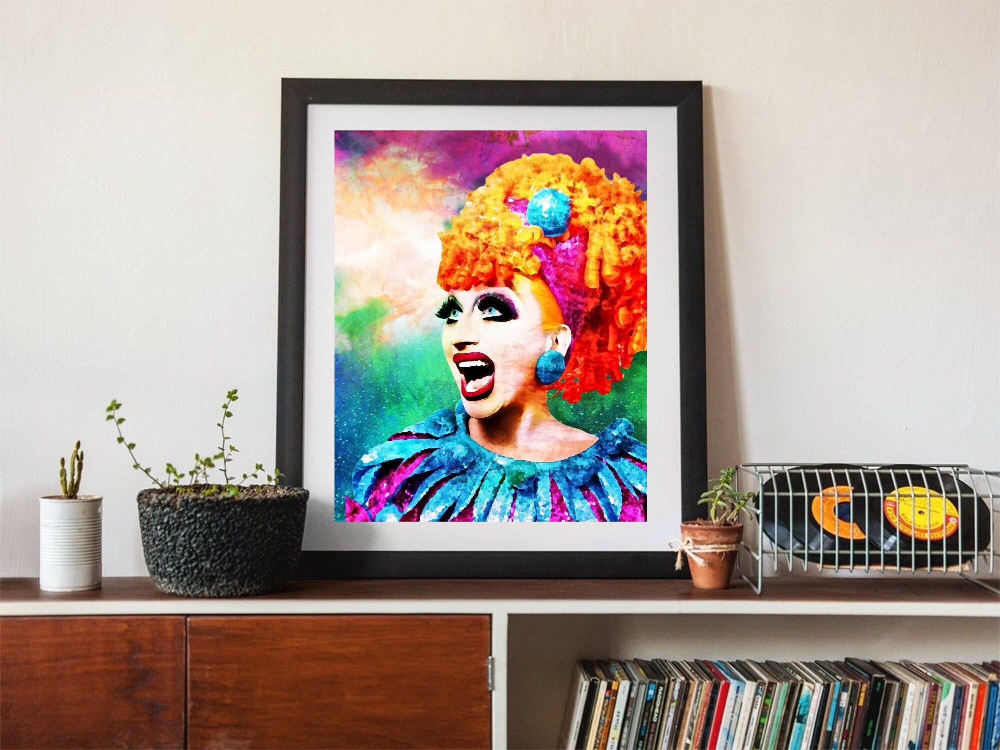 Bianca Del Rio Wall Art, Canvas, Artwork, Art Print, Home Decor, Poster, Painting