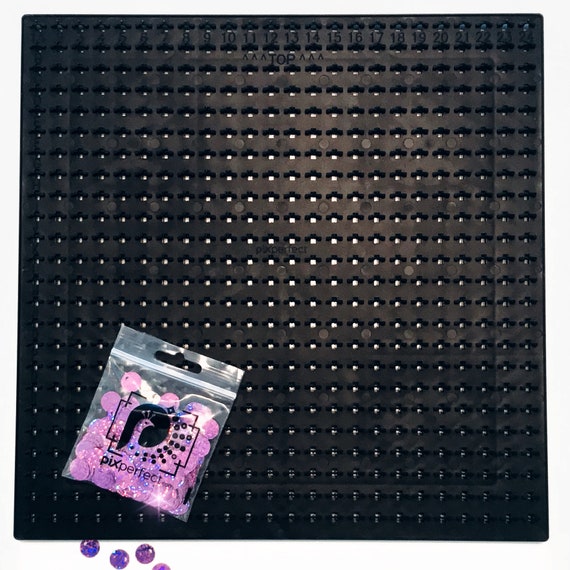Winnie The Pooh Sequin Pixel Art Craft Kit Do It Yourself Etsy