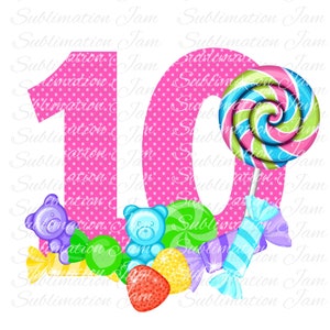 Süßigkeiten Geburtstag Design/Candy Geburtstag/Candy Party/Sublimation Design/Sublimation Vorlage/Sublimation Downloads/png/Sublimation Png/digital