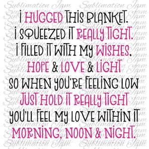 Blanket saying/hugs/png/sublimation design/png design/sublimation download/sublimation file/sublimation shirt/sublimation shirt/sublimation/png/digital design
