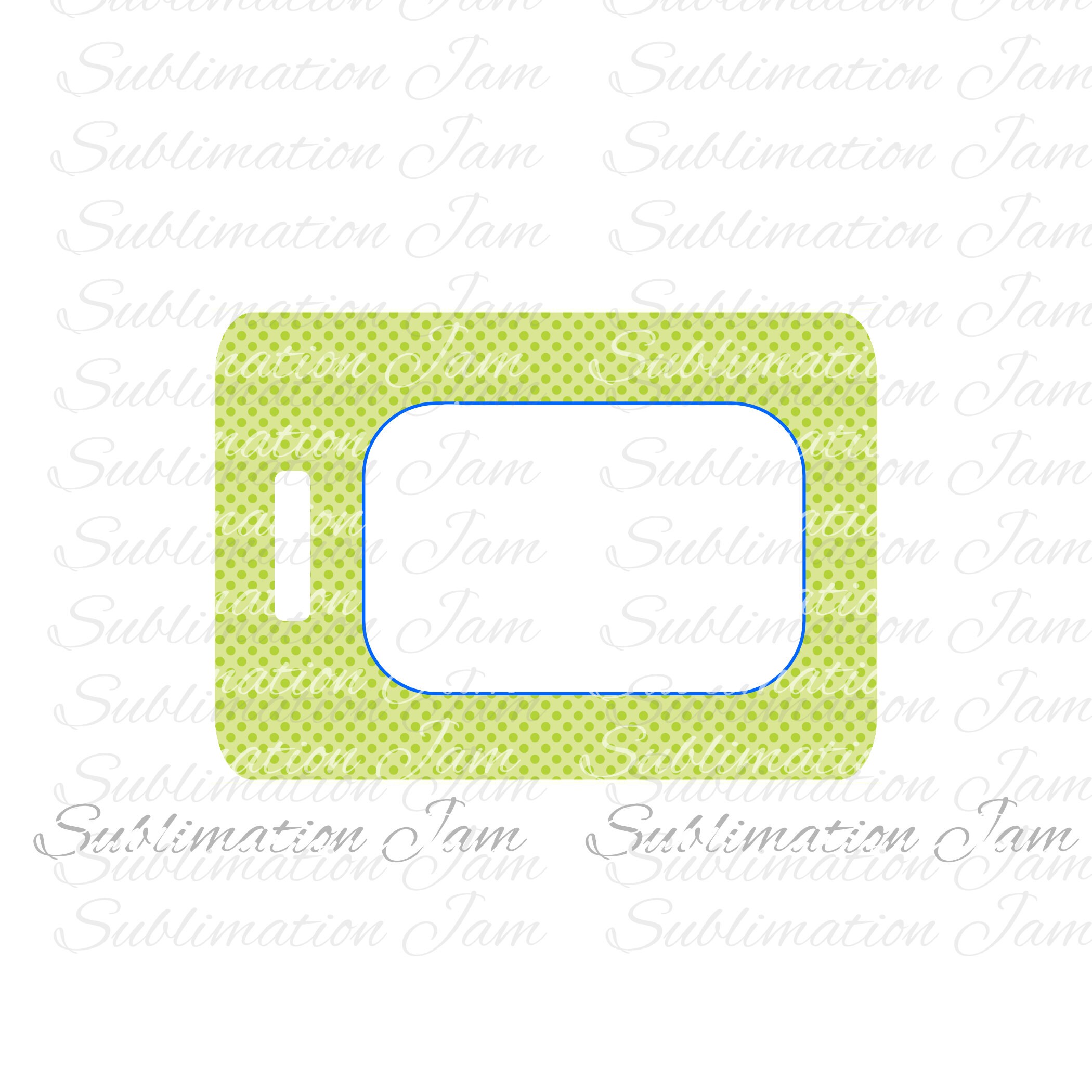 Luggage Tag Sublimation Template/sublimation Etsy
