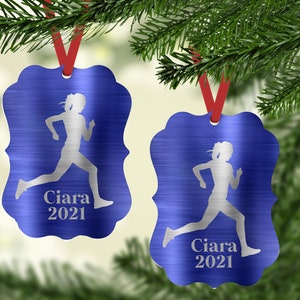 Joggen Running Christmas Ornament PNG/sublimatie ornament/ornament ontwerp/ornament clipart/ornament png/sublimatie ontwerp/sublimatie png