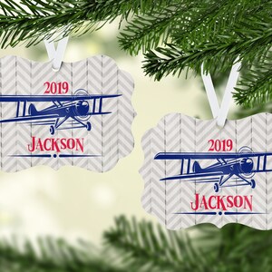 Flugzeug Ornament/Flugzeug/Weihnachtsornament/Schablone/Ornamentschablone/Sublimationsvorlage/Sublimation Design/Doppeldecker Clipart