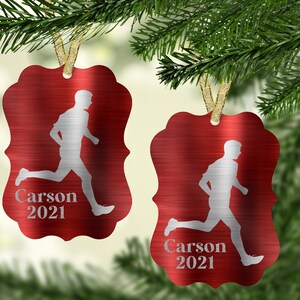 Joggen Running Christmas Ornament PNG/sublimatie ornament/ornament ontwerp/ornament clipart/ornament png/sublimatie ontwerp/sublimatie png