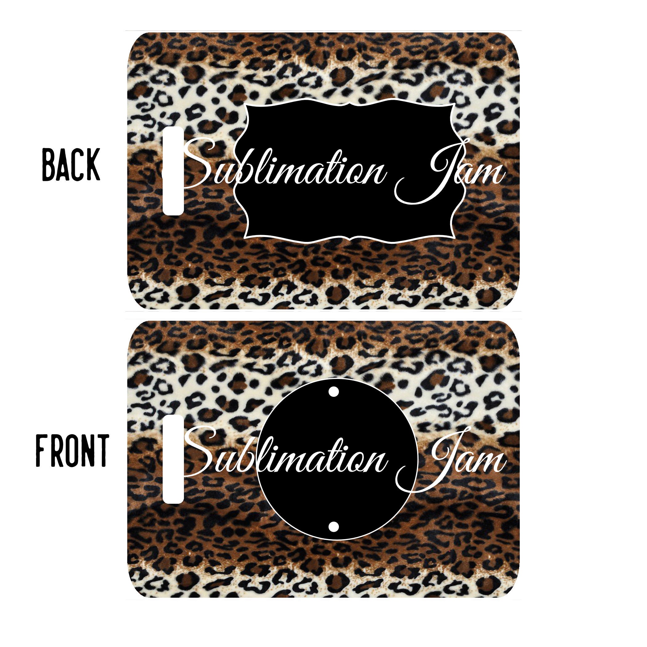 Luggage Tag Sublimation Template/sublimation Etsy