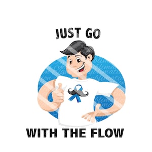 Conception PNG de soutien pour le cancer de la prostate. Conception par sublimation. Clipart cancer