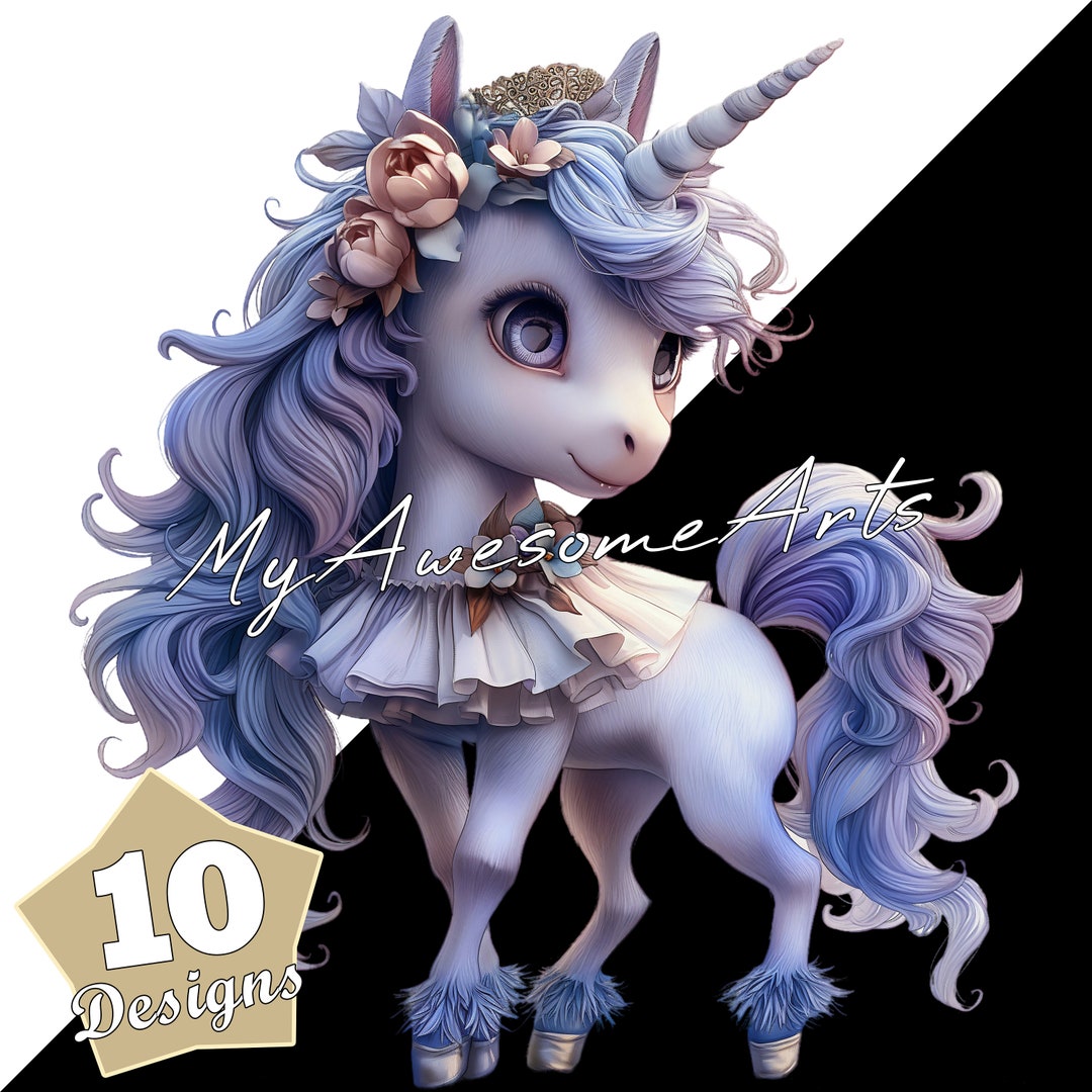 Unicorn Png Watercolor Unicorn Royalty Princess Png Unicorn Clipart ...