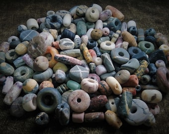 Bespoke STONE BEAD Making Service - Custom sizes - Choose your style! Send me your STONES!