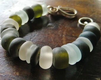 Moorland 'Field Glass' & Silver Bracelet, Sancreed, Cornwall