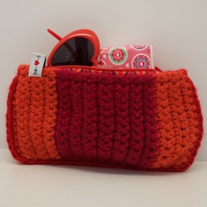 Crochet Pouch Cosmetic Pouch image 1