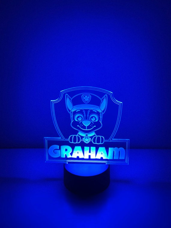 paw patrol bed light