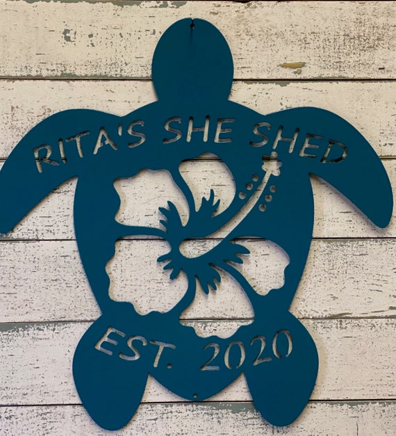 Decorazione Tartaruga Marina Blu - La Spiaggia è Il Mio Posto - Foto 3