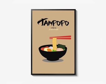 Tampopo Movie Poster Print