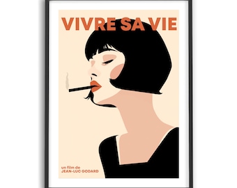 Vivre Sa Vie: Film En Douze Tableaux (1962) Jean-luc Godard Movie