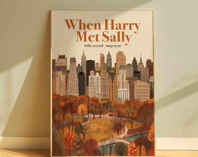 When Harry Met Sally Movie Poster