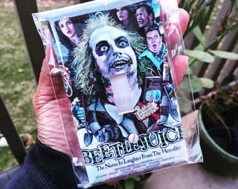 Beetlejuice lightswitch cover, horror decor, switchplate, light switch cover